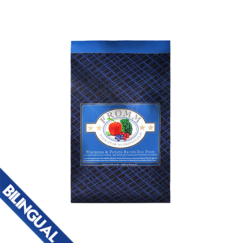 FROMM FOUR STAR CHIEN POISSON BLANC & POMME DE TERRE 11.8KG