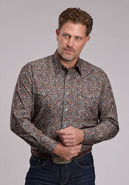 Roper Chemise homme à manches longues