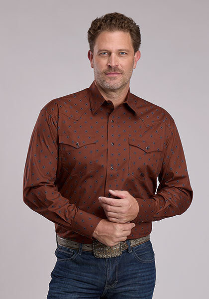 Roper- Chemise extensible à manches longues pour hommes - Collection Amarillo
