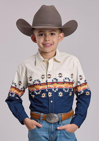 Roper Chemise aztèque pour garçon