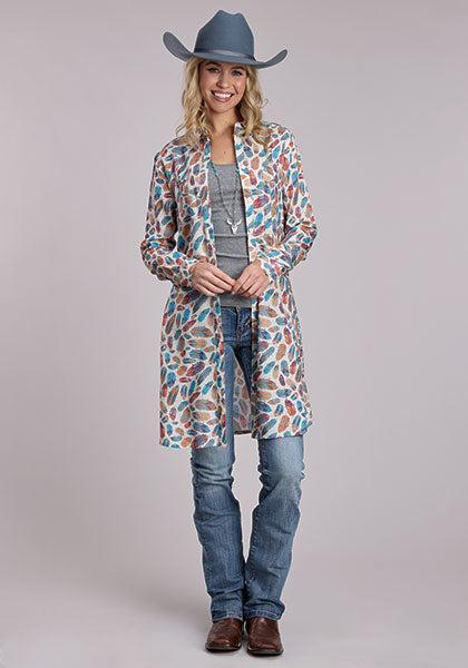 Robe western, chemise pour femmes * Manches longues