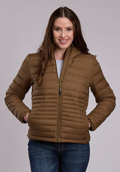 Roper Manteau en nylon pour femme - brun