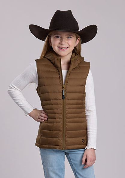 Roper Gilet Sans Manche léger en nylon parachute pour fille