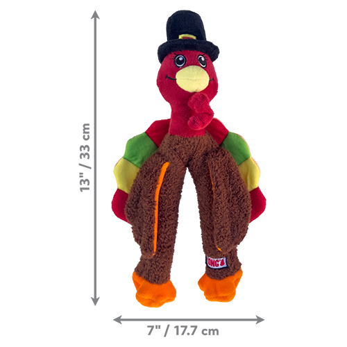 Jouet pour chien Kong® FALL Wishbone Turkey, format moyen
