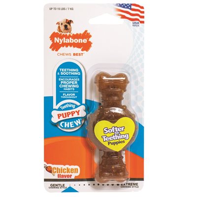 Nylabone Puppy Ring Bone-Petite