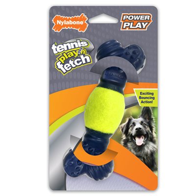 Nylabone « Power Play Tennis » Jouet à Rapporter Interactif