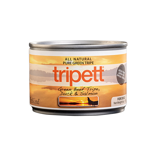 Petkind® Tripett® Green Beef Tripe Duck & Salmon Wet Dog Food 6Oz