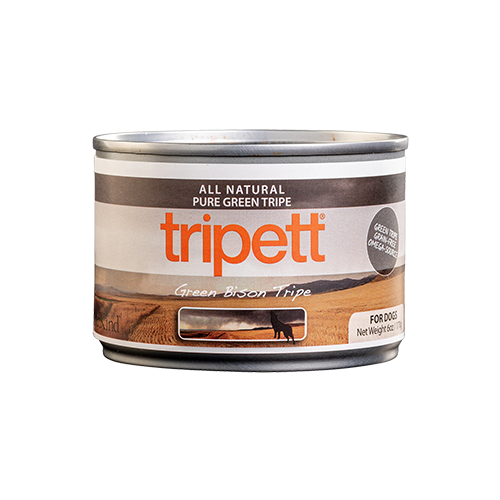 Petkind® Tripett® Green Bison Tripe Wet Dog Food 6Oz