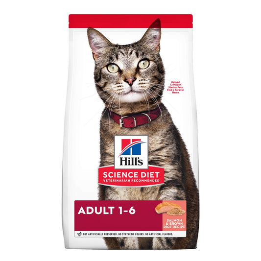 Hill’s Science Diet Chat Adulte Saumon & Riz 15 LB