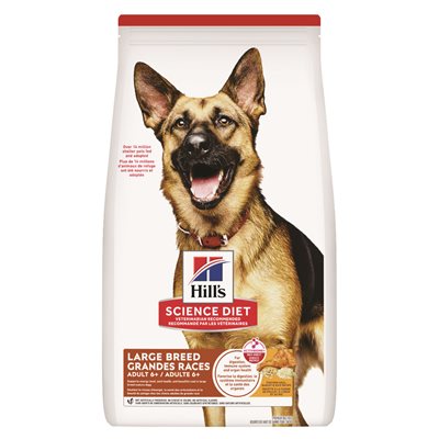 Hill's Science Diet Adulte 6+ Chien Grande Races Poulet Orge & Riz 33 LB
