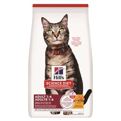 Hill's Science Diet Chat Adulte Poulet 16 LB