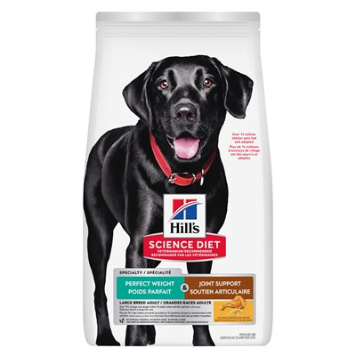 Hill's Science Diet Santé du Poids & Articulations Chien Grande Races Poulet 25 LB