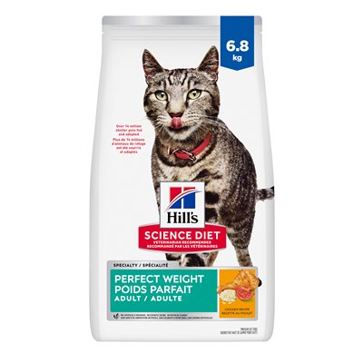 Hill's Science Diet Santé du Poids Chat Poulet 15 LB