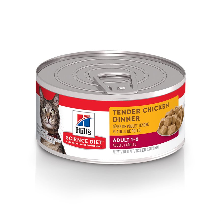 Hill's Science Diet Adulte Chat Dîner de Poulet Tendre 5.5 oz