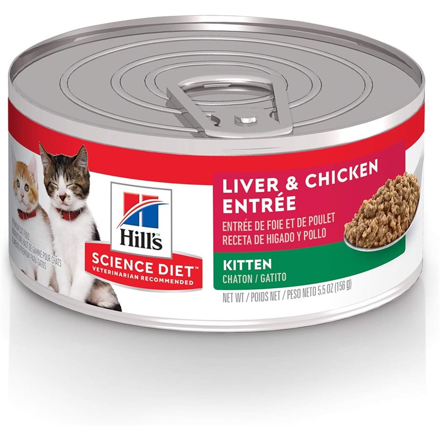 Hill's Science Diet Chaton Entrée de Foie & Poulet 5.5 oz