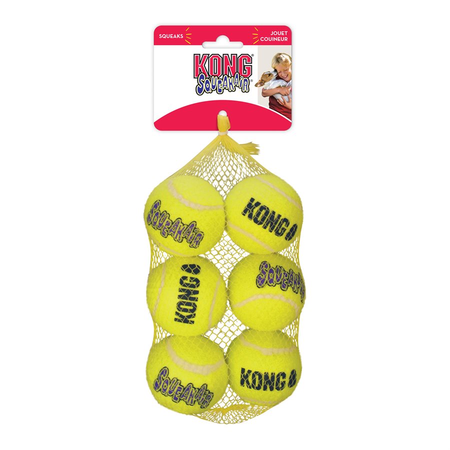 Kong Balles « Squeakair » Moyennes Paquet De 6