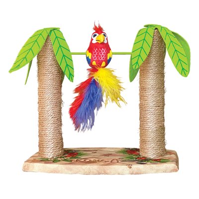 KONG pour Chats « Play Spaces Tiki Twirl » Jungle