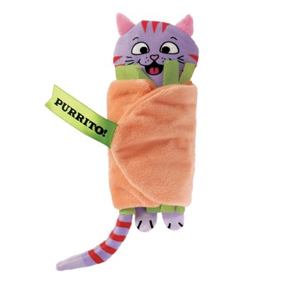KONG pour Chats « Pull-A-Partz Purrito » Chat Burrito