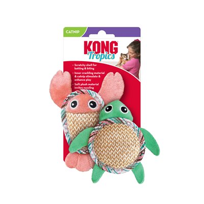 KONG pour Chats Amis « Tropics » Paquet de 2