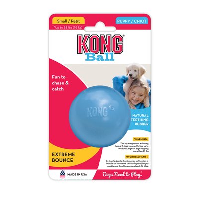 Kong Balle pour chiot avec trou Petit
