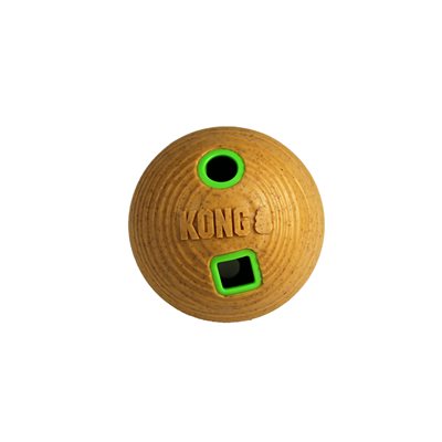 KONG Distributeur de Gâteries « Bamboo Feeder » Balle Moyenne