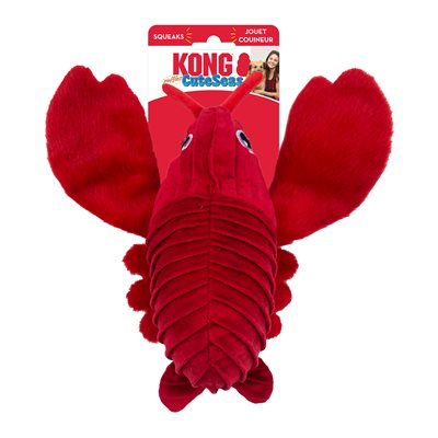 KONG « Cuteseas Rufflez » Homard Petit / Moyen