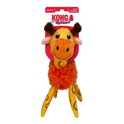 KONG « Floofs Shakers » Girafe Très-Petite / Petite