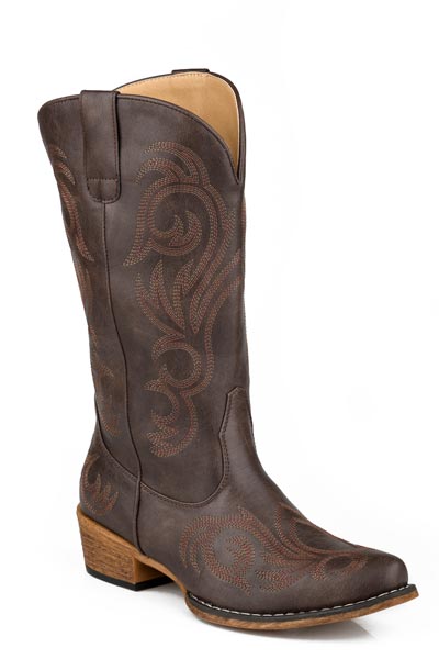 Roper Bottes western femme – Brun