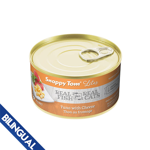 Snappy Tom® Lites nourriture humide pour chat Thon avec fromage 85g