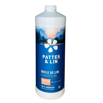 Pattes&Lin Huile De Lin Chevaux