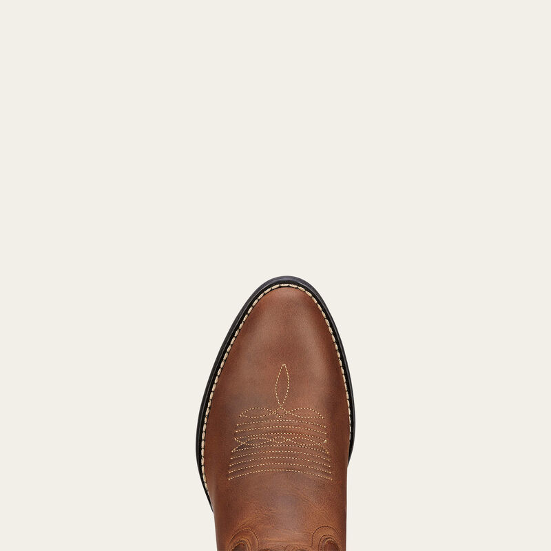 Ariat Botte Western Heritage R Toe brun vieilli Femme