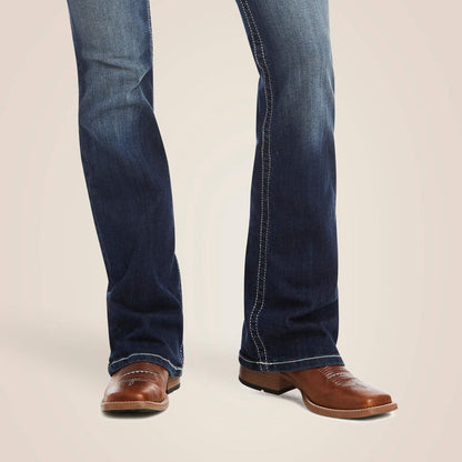 Ariat Jean coupe botte extensible à taille mi-haute R.E.A.L. Entwined Femme