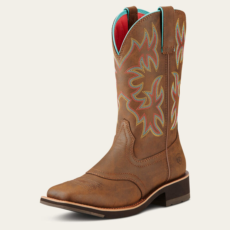 Ariat Botte western Delilah  Brun grillé Femme