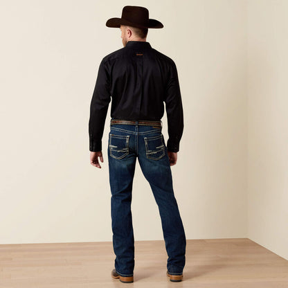Ariat Jean M4 taille basse extensible coupe bottillon Adkins – TURNOUT Homme