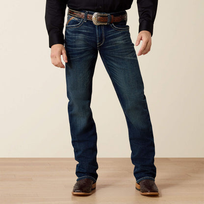 Ariat Jean M4 taille basse extensible coupe bottillon Adkins – TURNOUT Homme