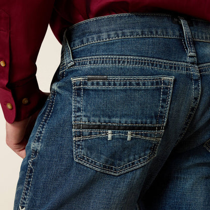 Ariat Jean M7 Rocker extensible Coltrane à jambe droite empilable  Silverton Homme