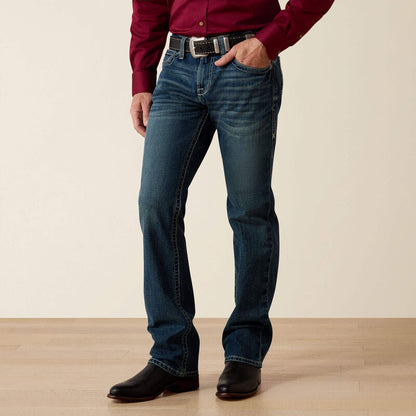 Ariat Jean M7 Rocker extensible Coltrane à jambe droite empilable  Silverton Homme