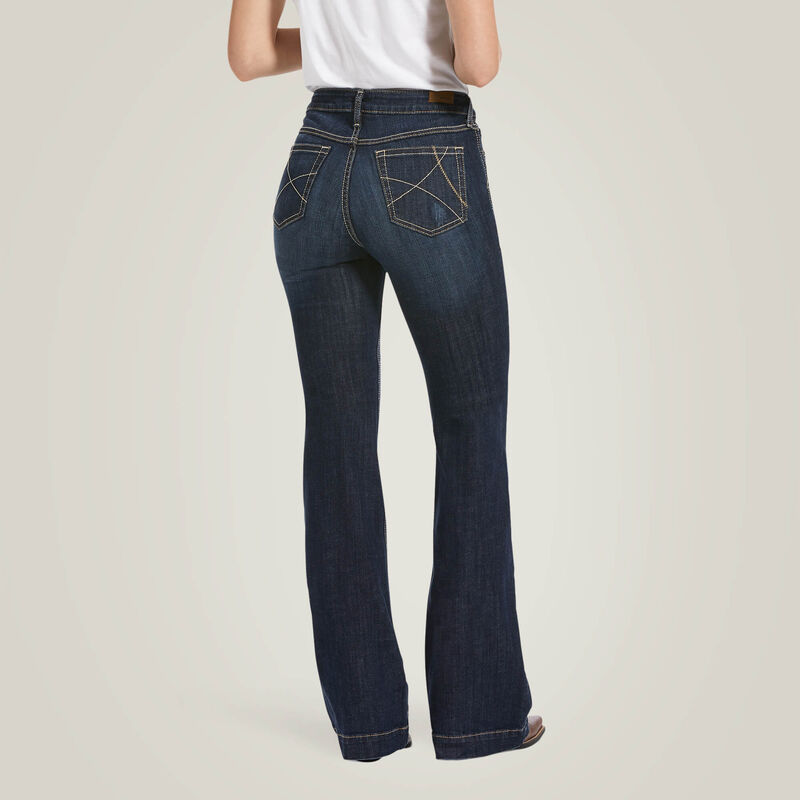 Ariat Pantalon Ella coupe slim à jambe large Rascal Femme