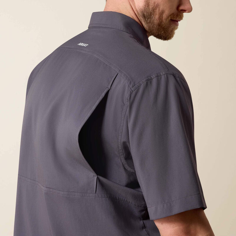 Ariat Chemise VentTEK coupe classique  Charbon Homme