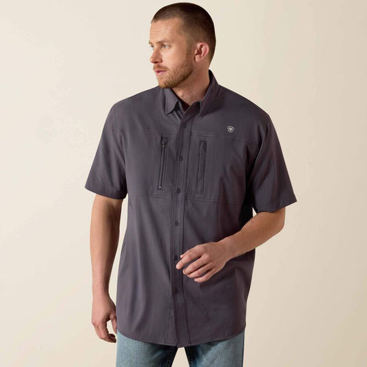 Ariat Chemise VentTEK coupe classique  Charbon Homme