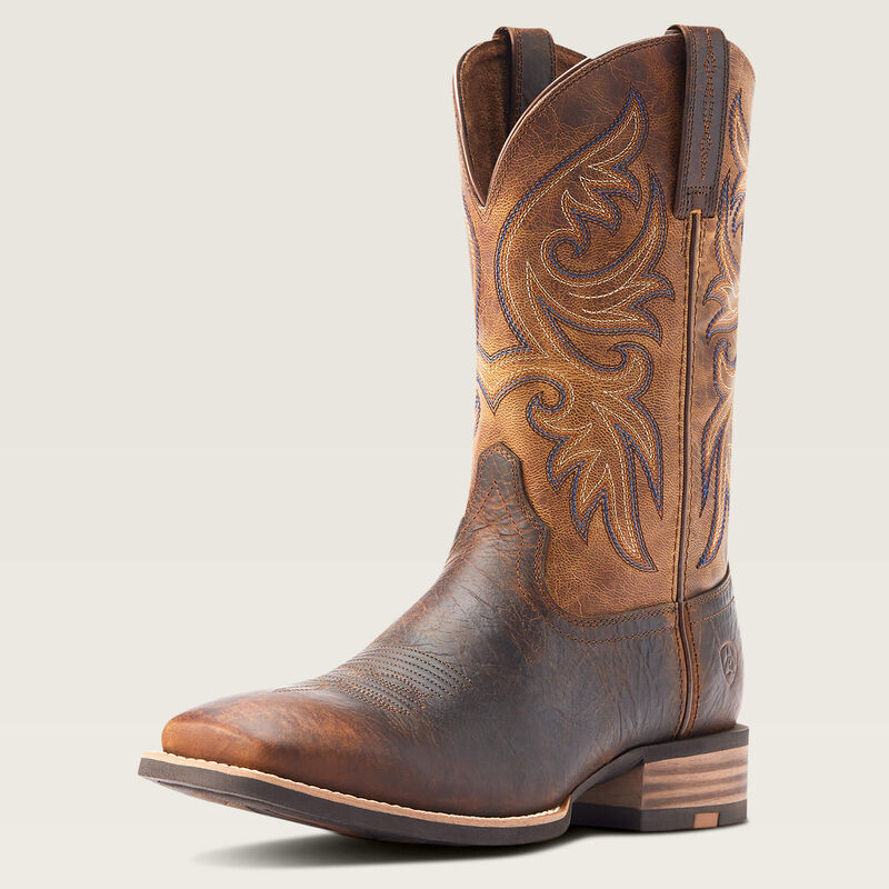 Ariat Bottes Western Slingshot – Brun Bartop Homme
