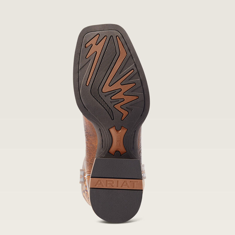 Ariat Bottes Western Slingshot – Brun Bartop Homme