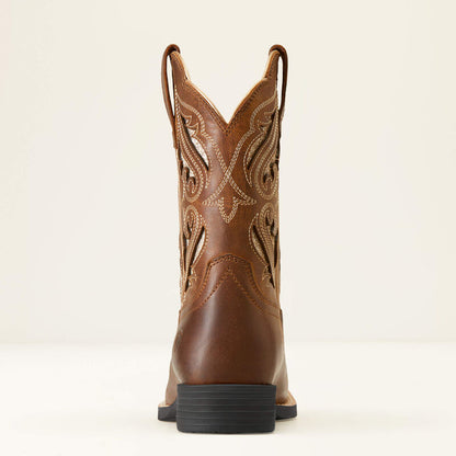 Ariat Round Up Bliss – Bottes Western Marron Sassy Enfant