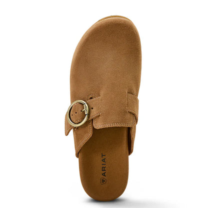 Ariat Caramel Suede Country Mule femme