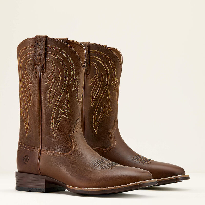 Ariat Botte Cowboy Plano à bout carré large Homme