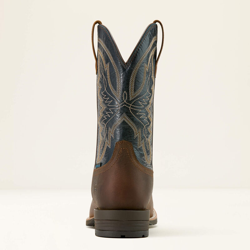 Ariat Botte Cowboy Hybrid Ranchwork Imperméable à bout carré large Homme
