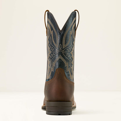 Ariat Botte Cowboy Hybrid Ranchwork Imperméable à bout carré large Homme