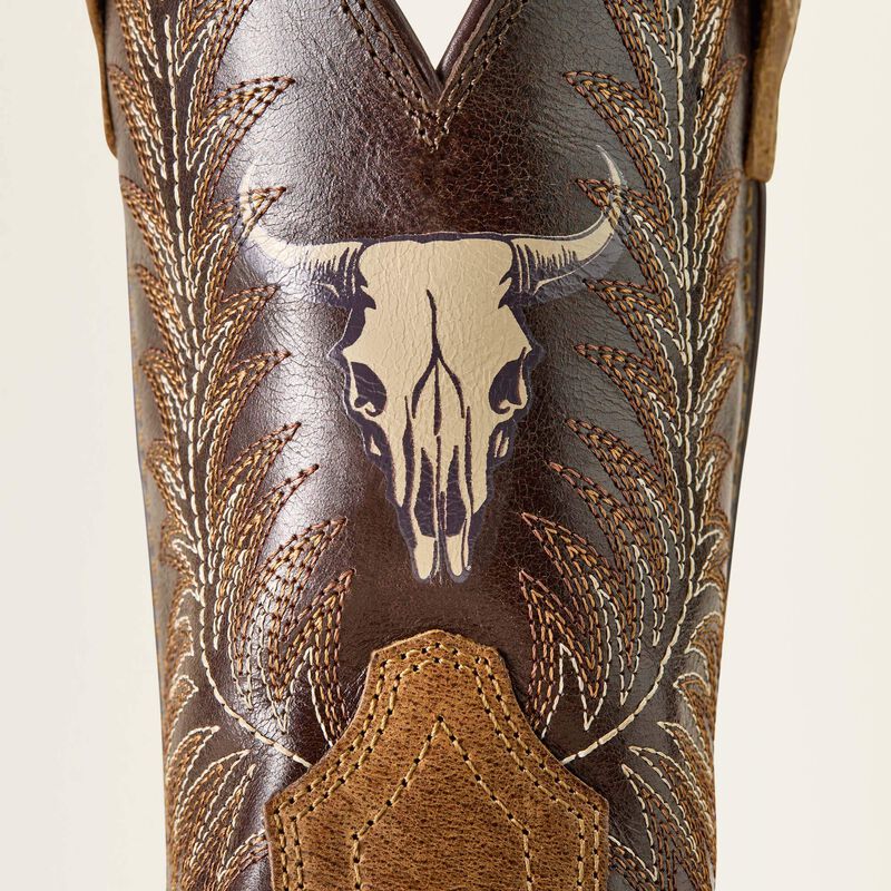 Ariat Botte Western Stampede à bout carré large – Enfant
