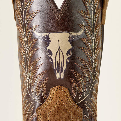 Ariat Botte Western Stampede à bout carré large – Enfant