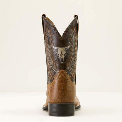 Ariat Botte Western Stampede à bout carré large – Enfant